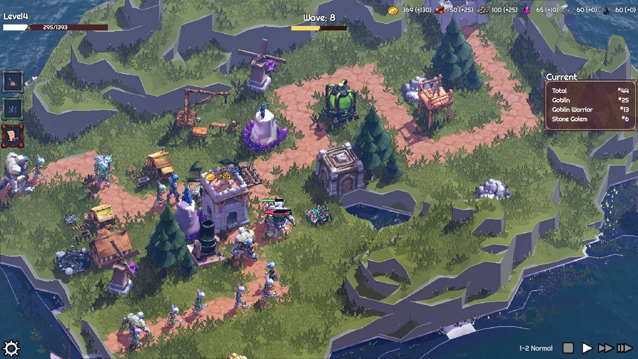 Rogue Realm: Guardian Grids screenshot 1