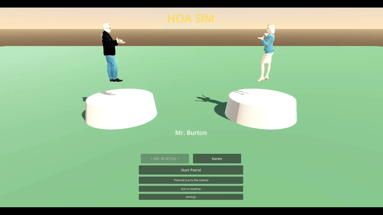 H.O.A Simulator screenshot 1