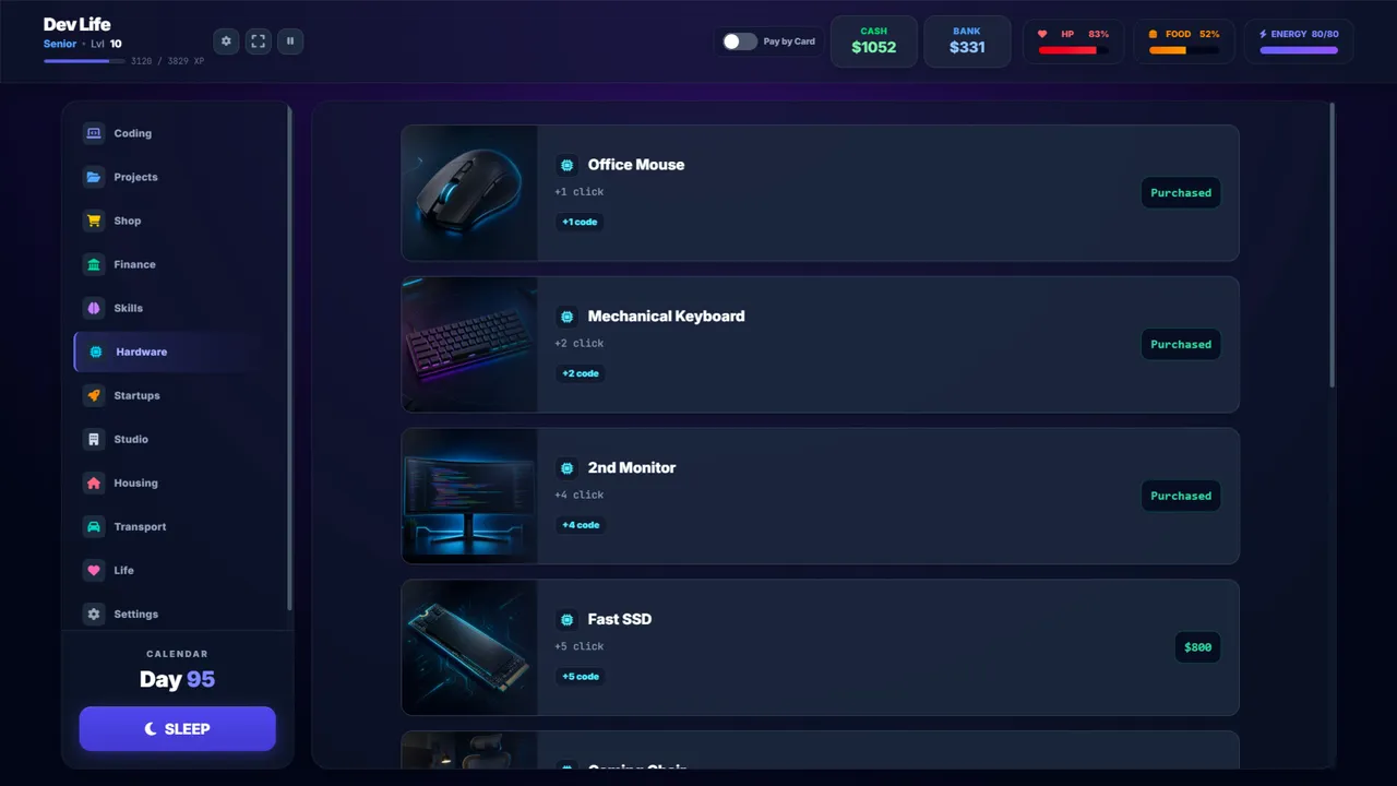 Dev Life: Tap & Code screenshot 3