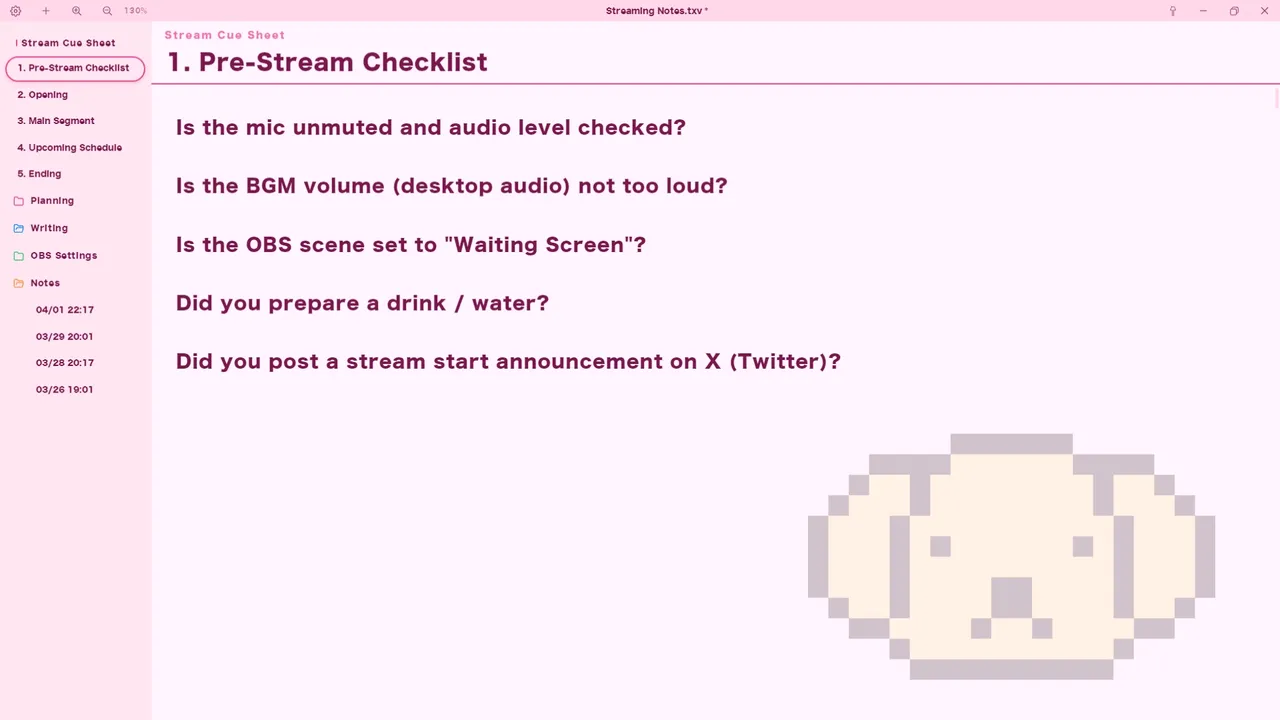 Textvas screenshot 3