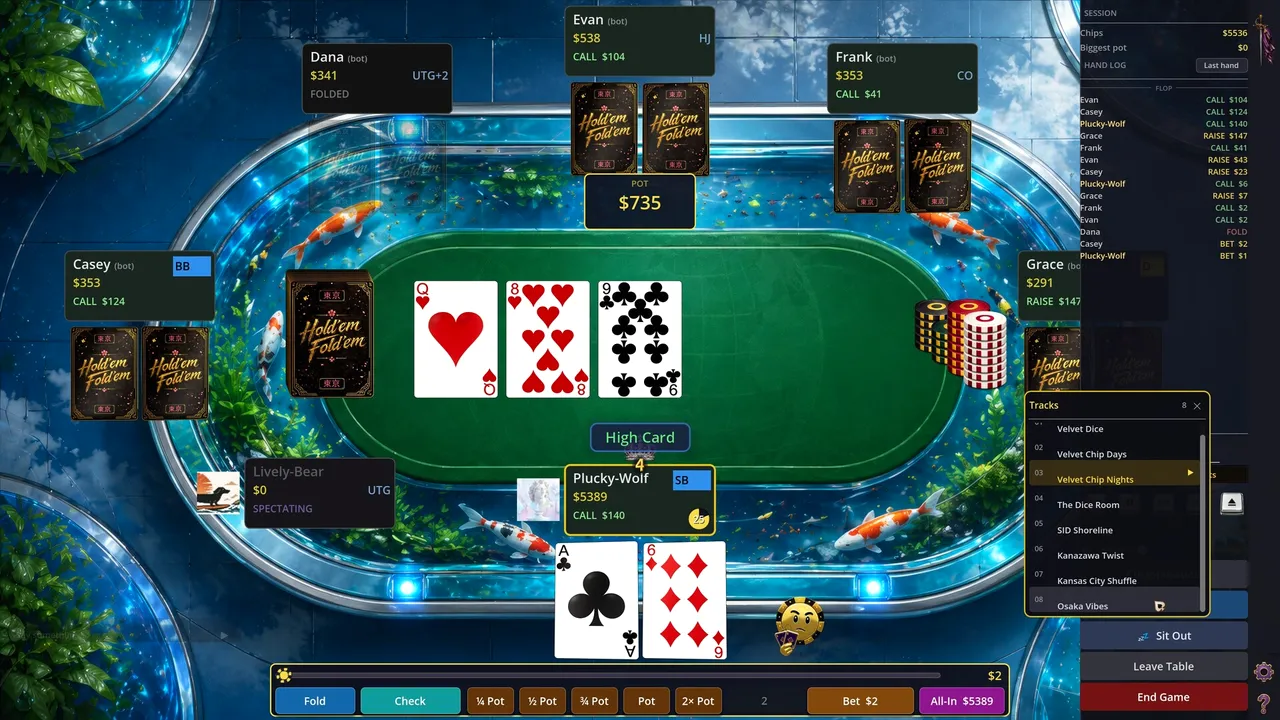 Hold'em Fold'em Poker screenshot 4