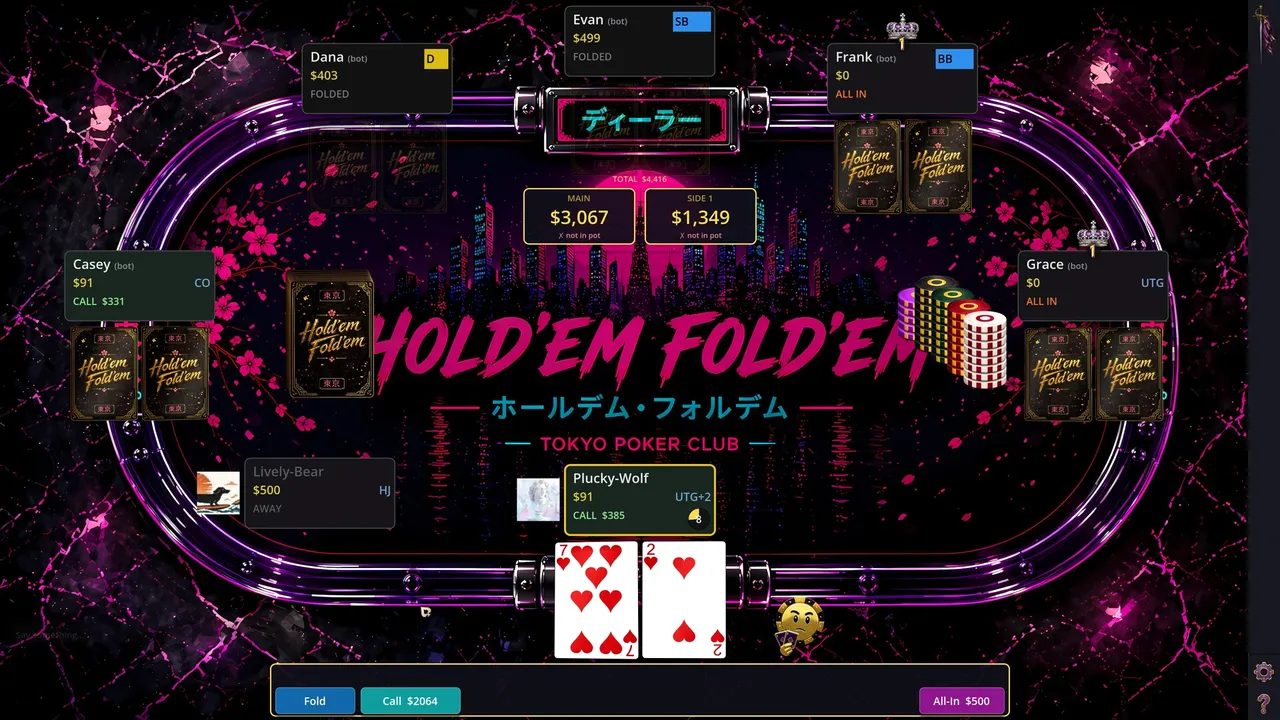 Hold'em Fold'em Poker screenshot 5