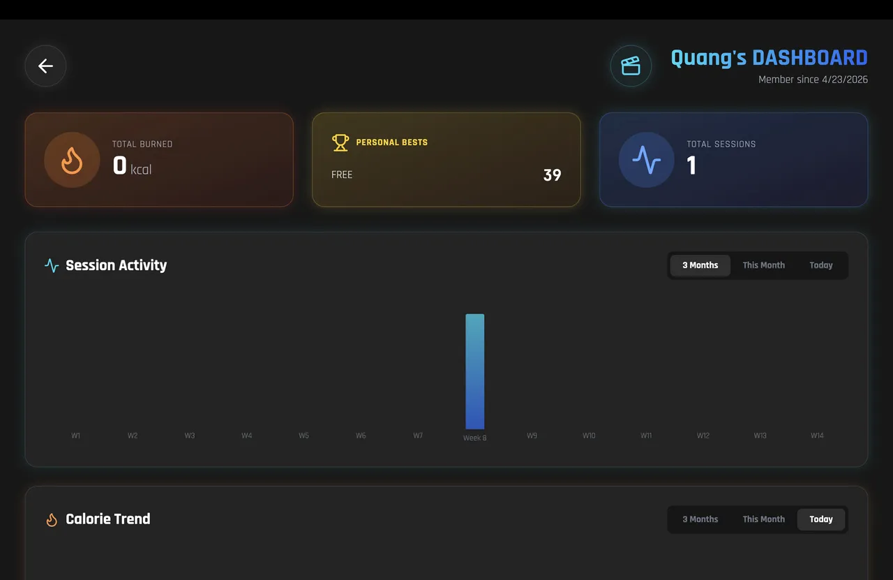 NinFit screenshot 3