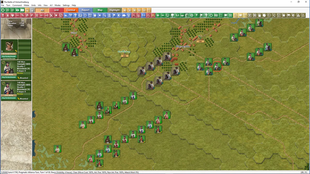 War of the Austrian Succession screenshot 4