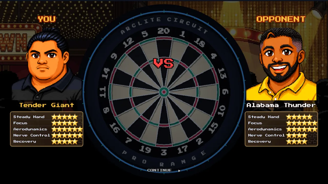 Pixel Darts: From Pub to Glory screenshot 1