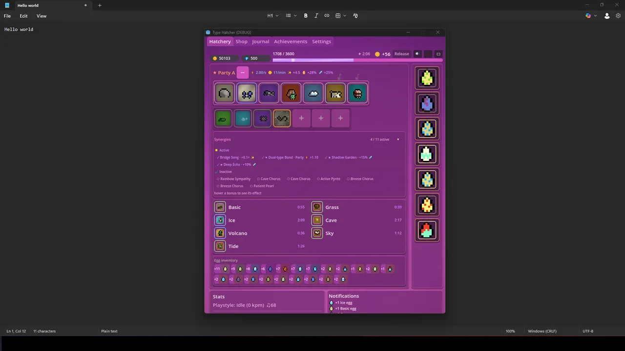 Type Hatcher screenshot 4