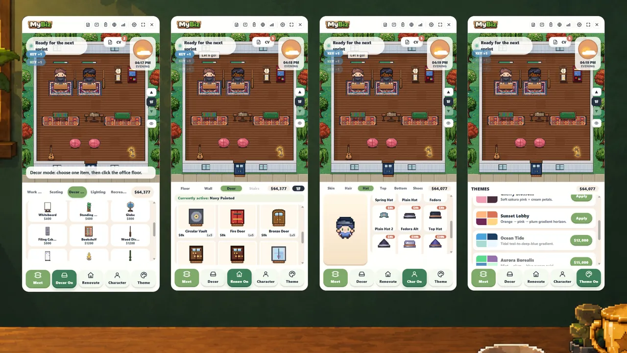 MyBiz: Pomodoro Desk Tycoon screenshot 6