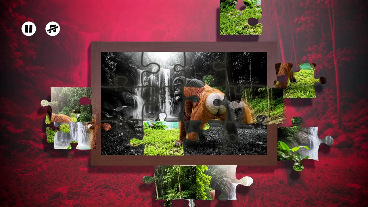 Puzzles: Monkey screenshot 1