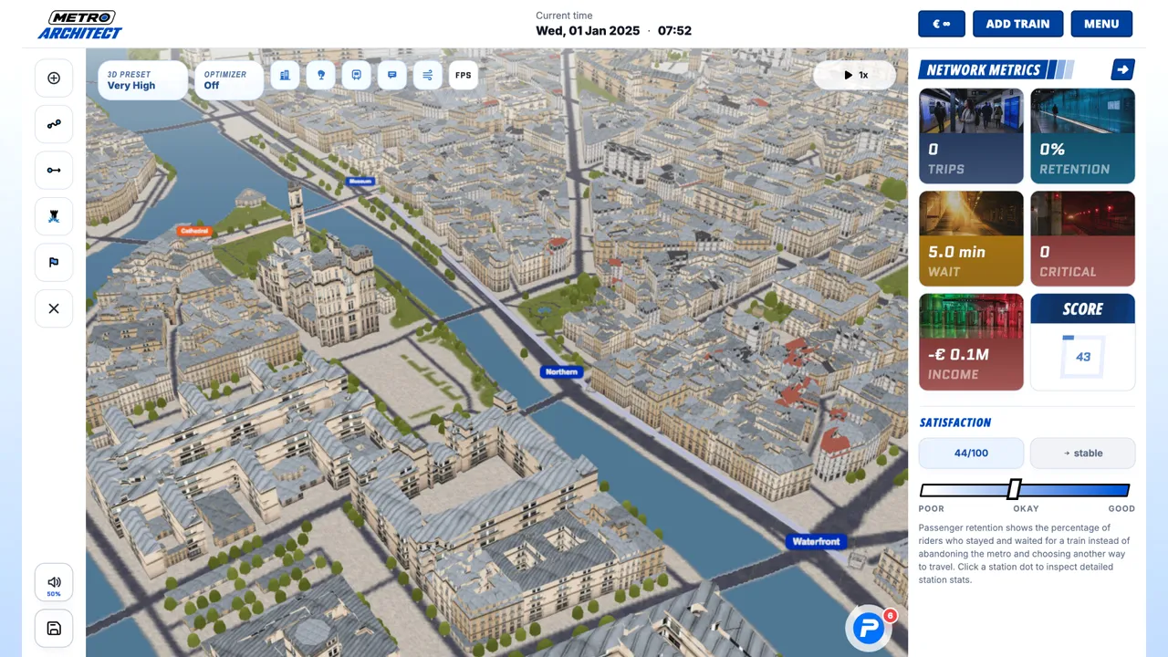 Metro Architect screenshot 4
