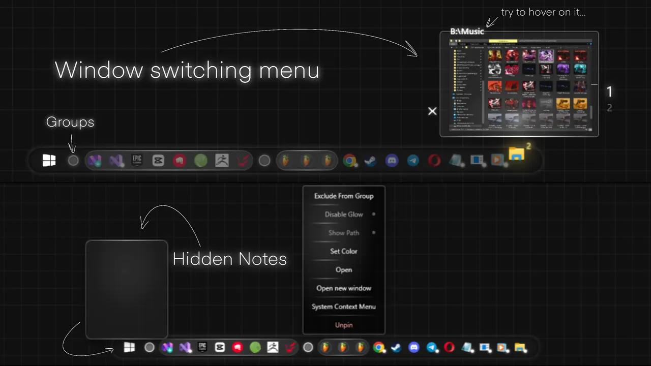 Advanced Bar screenshot 1
