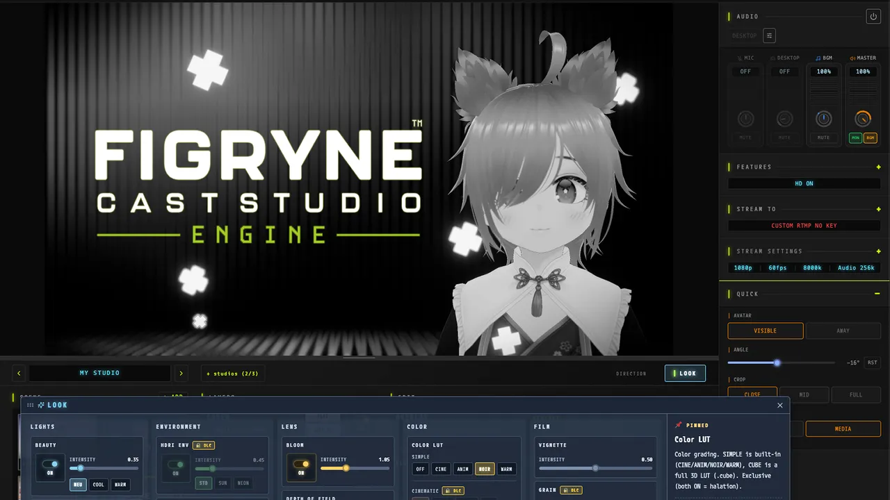 Figryne Cast Studio Engine screenshot 1