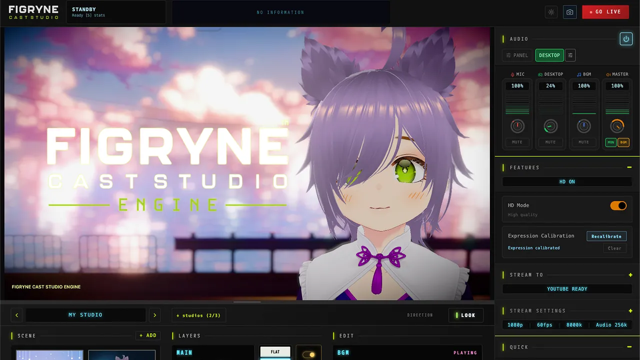Figryne Cast Studio Engine screenshot 2