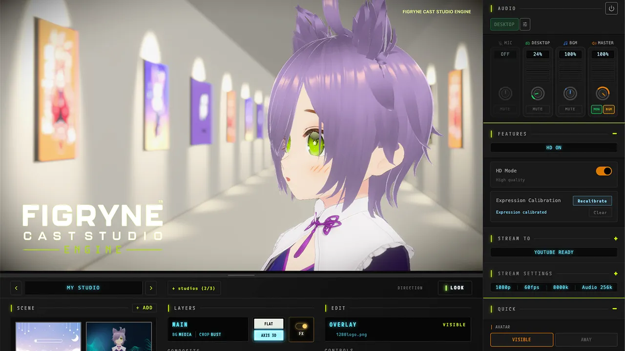Figryne Cast Studio Engine screenshot 3