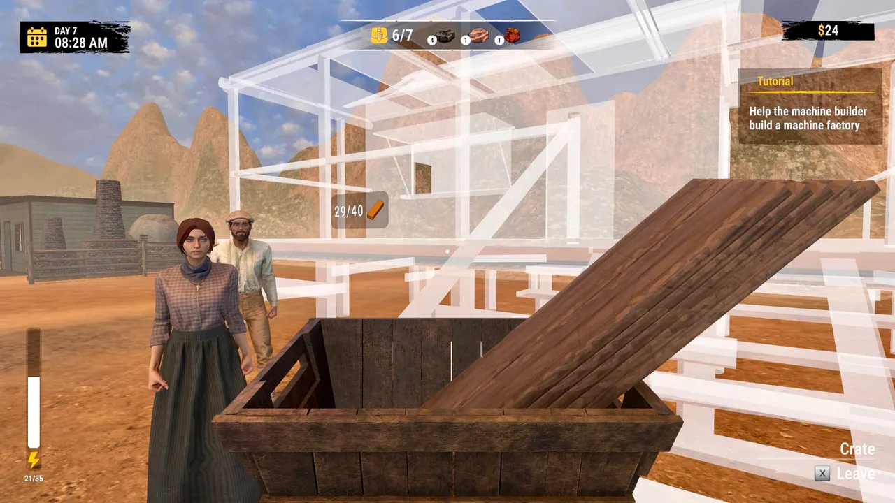 Wild West Miner Simulator: First Gun screenshot 2