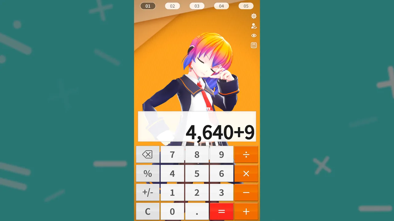 Calculator - Desktop Mate Widgets screenshot 2