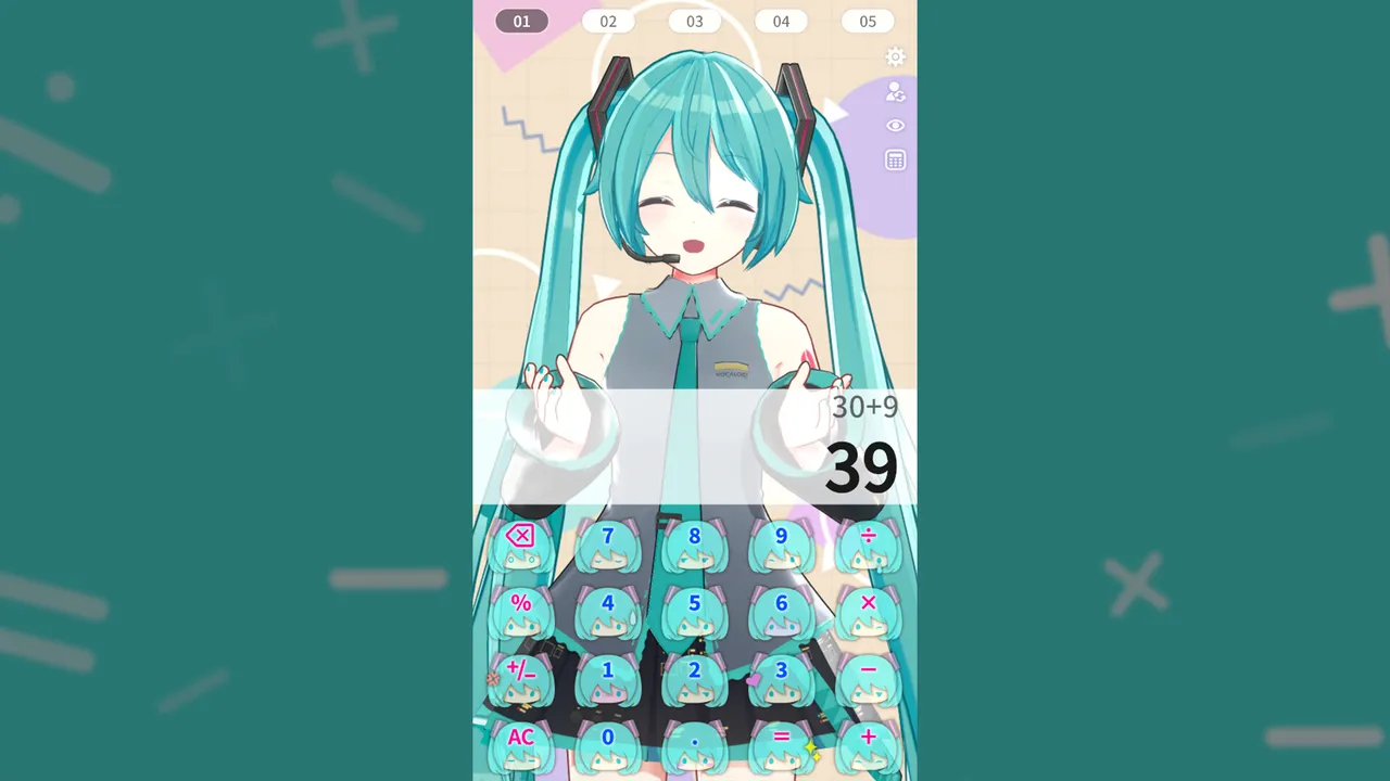 Calculator - Desktop Mate Widgets screenshot 5