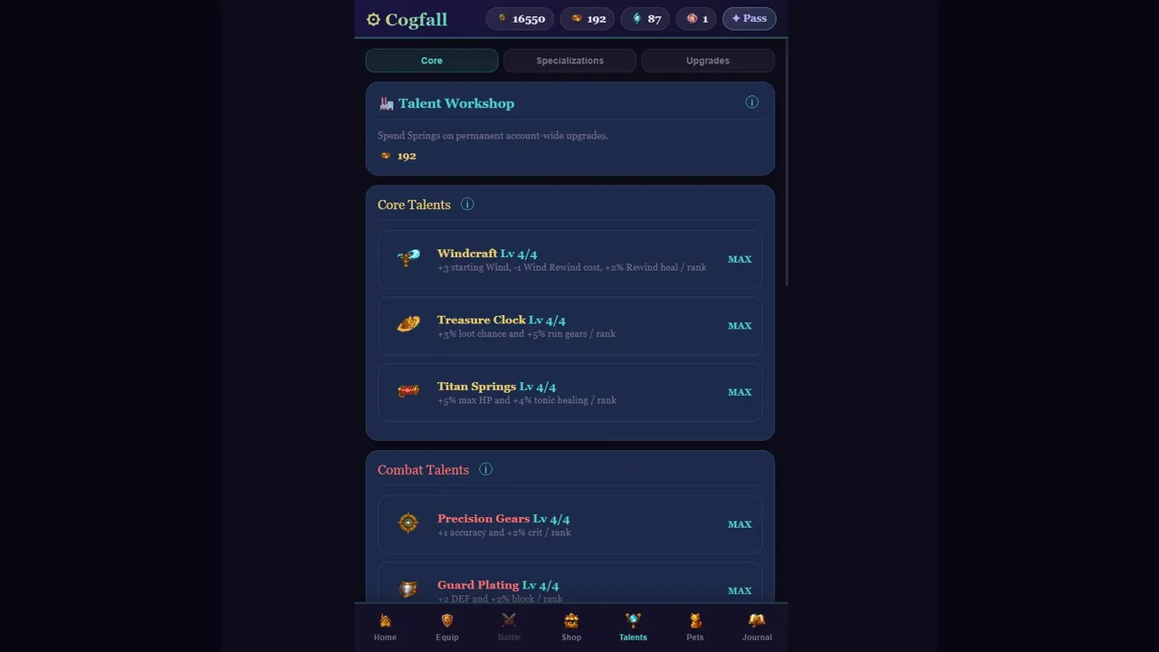 Cogfall screenshot 4