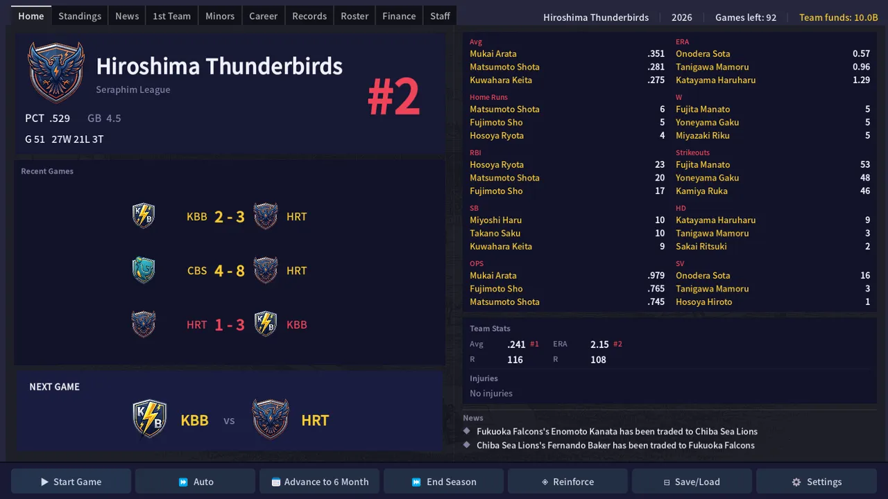 Hakoniwa Base Ball screenshot 1