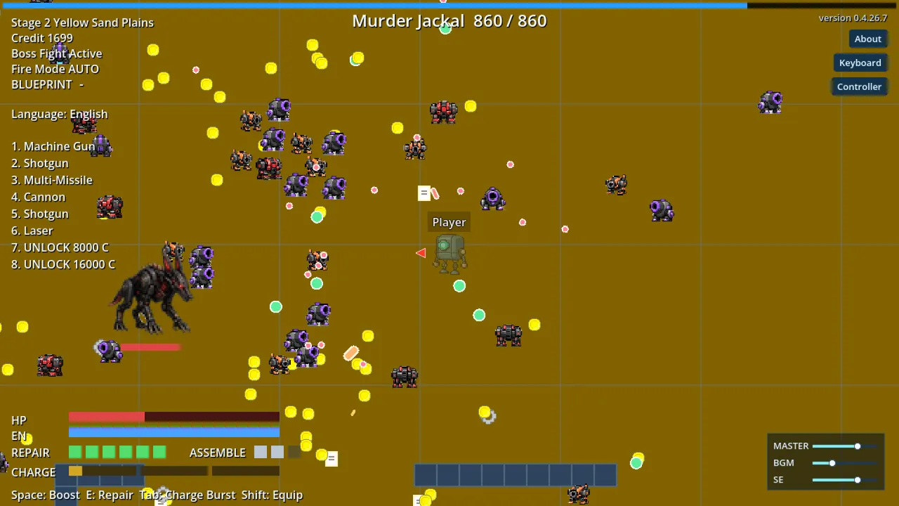 OctoMech Survivors screenshot 3
