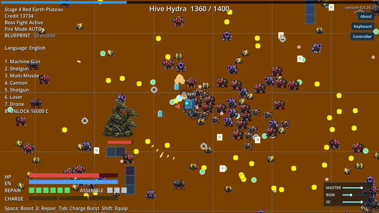 OctoMech Survivors screenshot 5