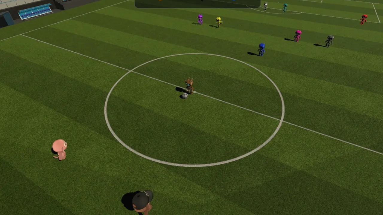 SonderSoft Soccer: Monkeys VS Robots! screenshot 5