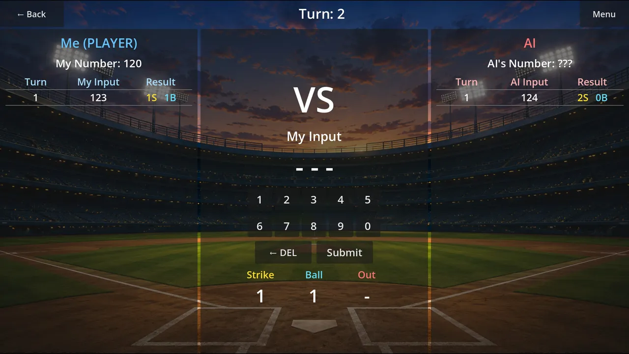 Paper Baseball screenshot 1