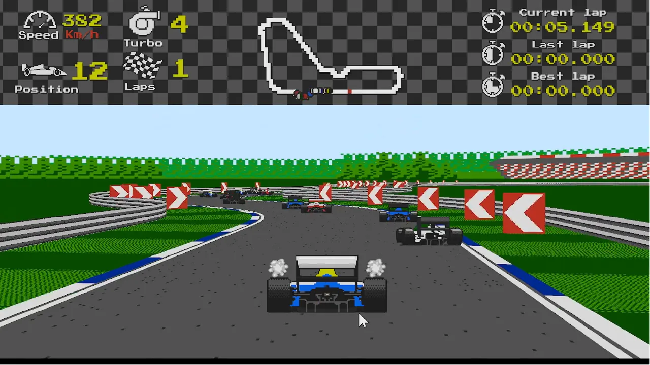 Arcade 80's Racing screenshot 3