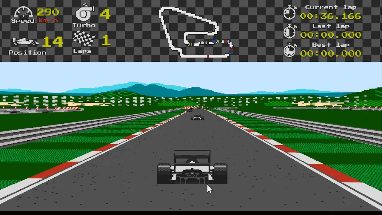 Arcade 80's Racing screenshot 4
