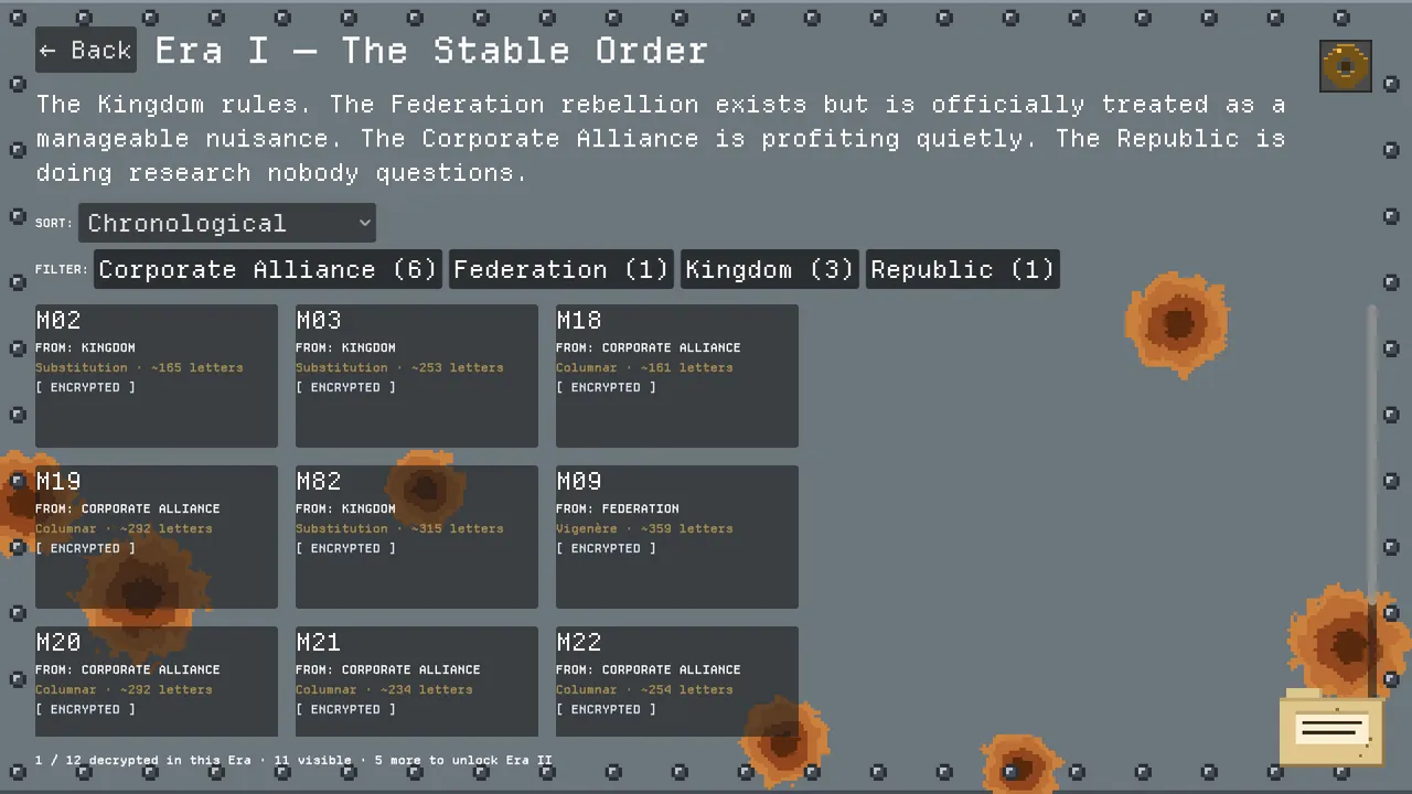Null Cipher screenshot 3