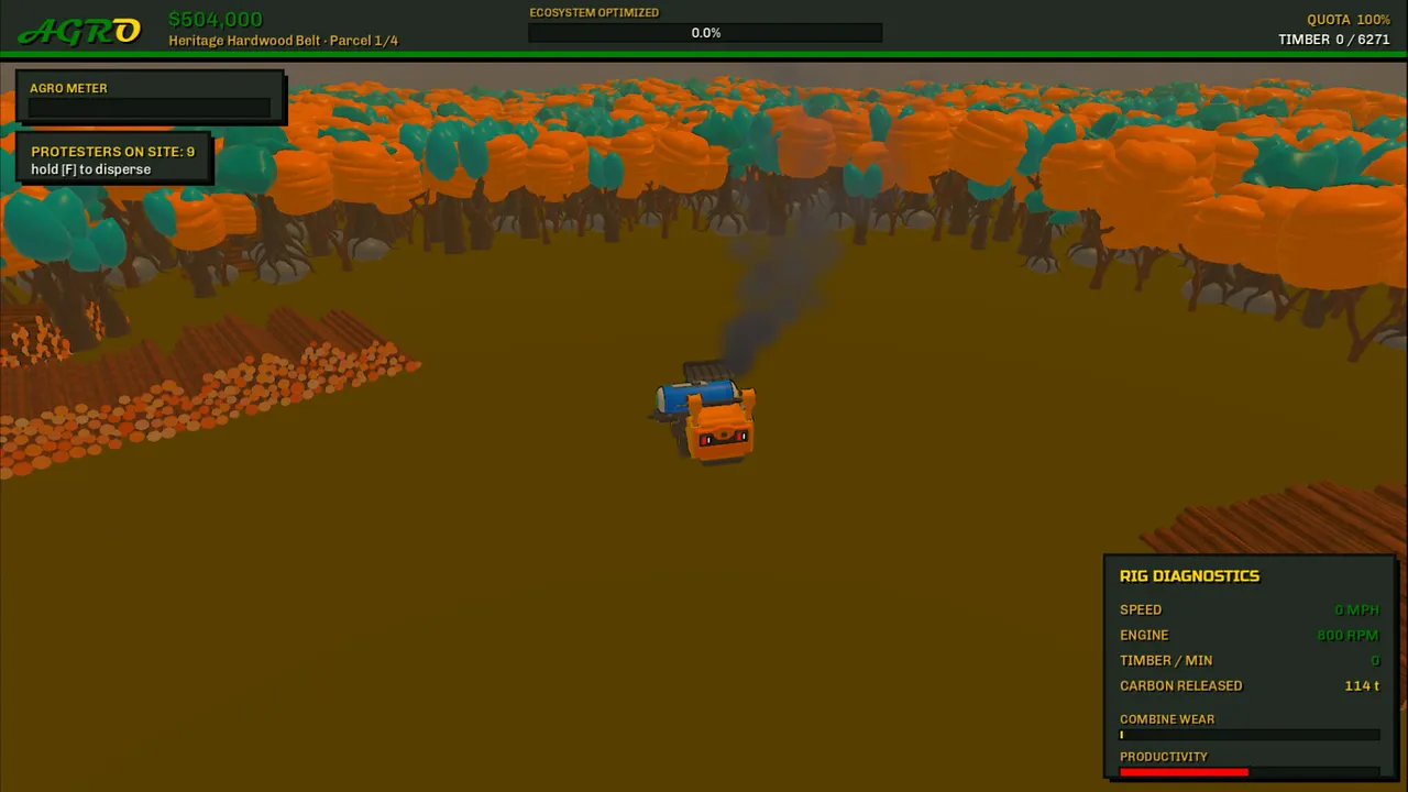 EVIL Agribusiness Simulator screenshot 4