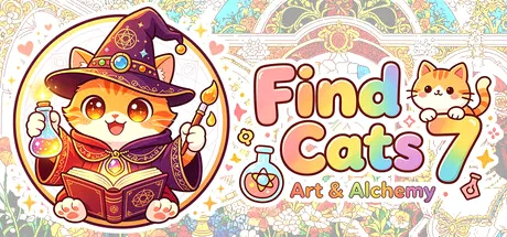 Find Cats 7 Art & Alchemy cover art