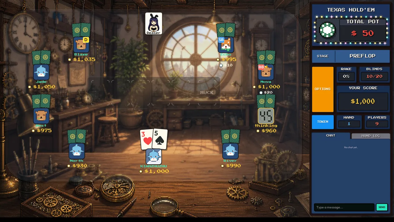 Pixel Texas Hold'em screenshot 6