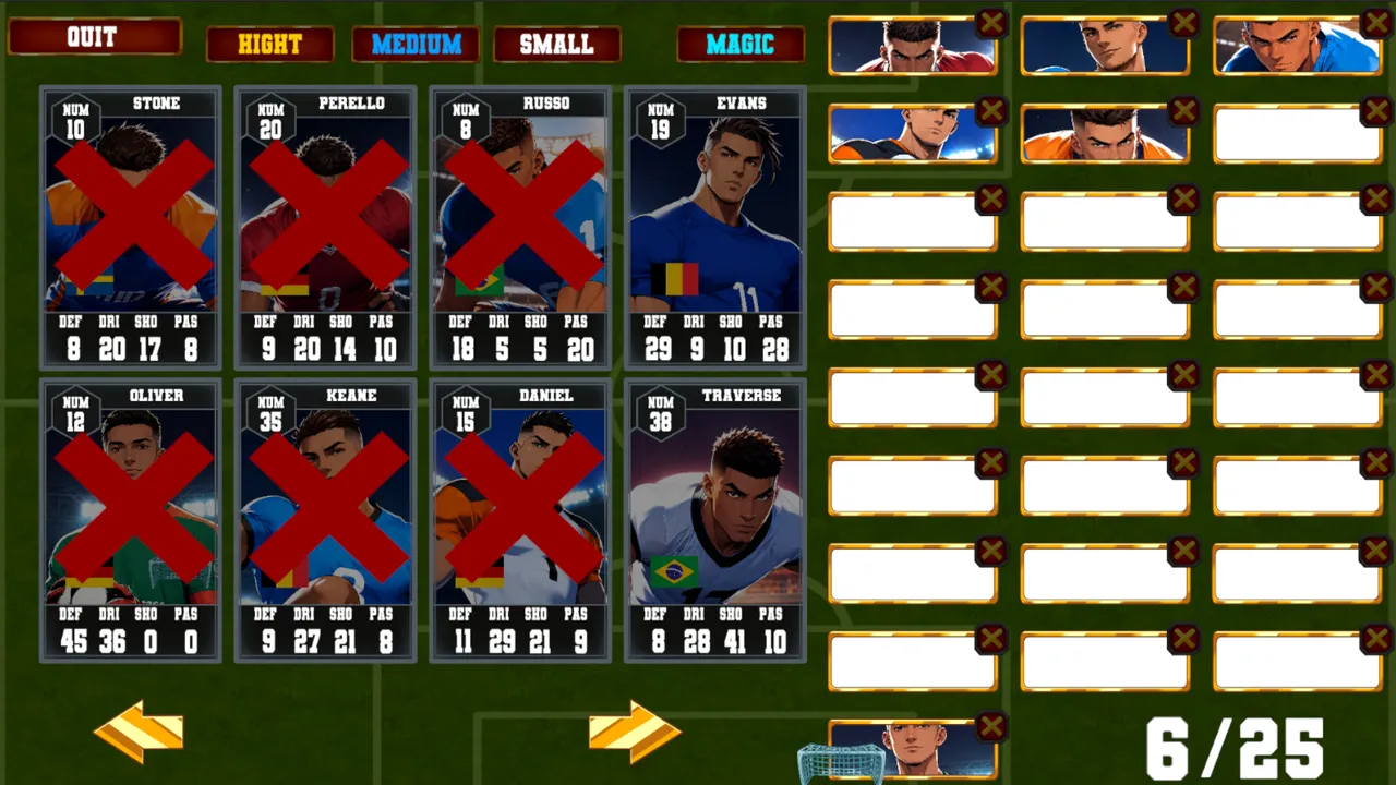 FootBall Card Battle screenshot 4