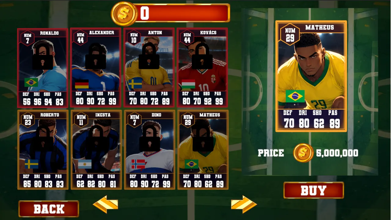 FootBall Card Battle screenshot 5