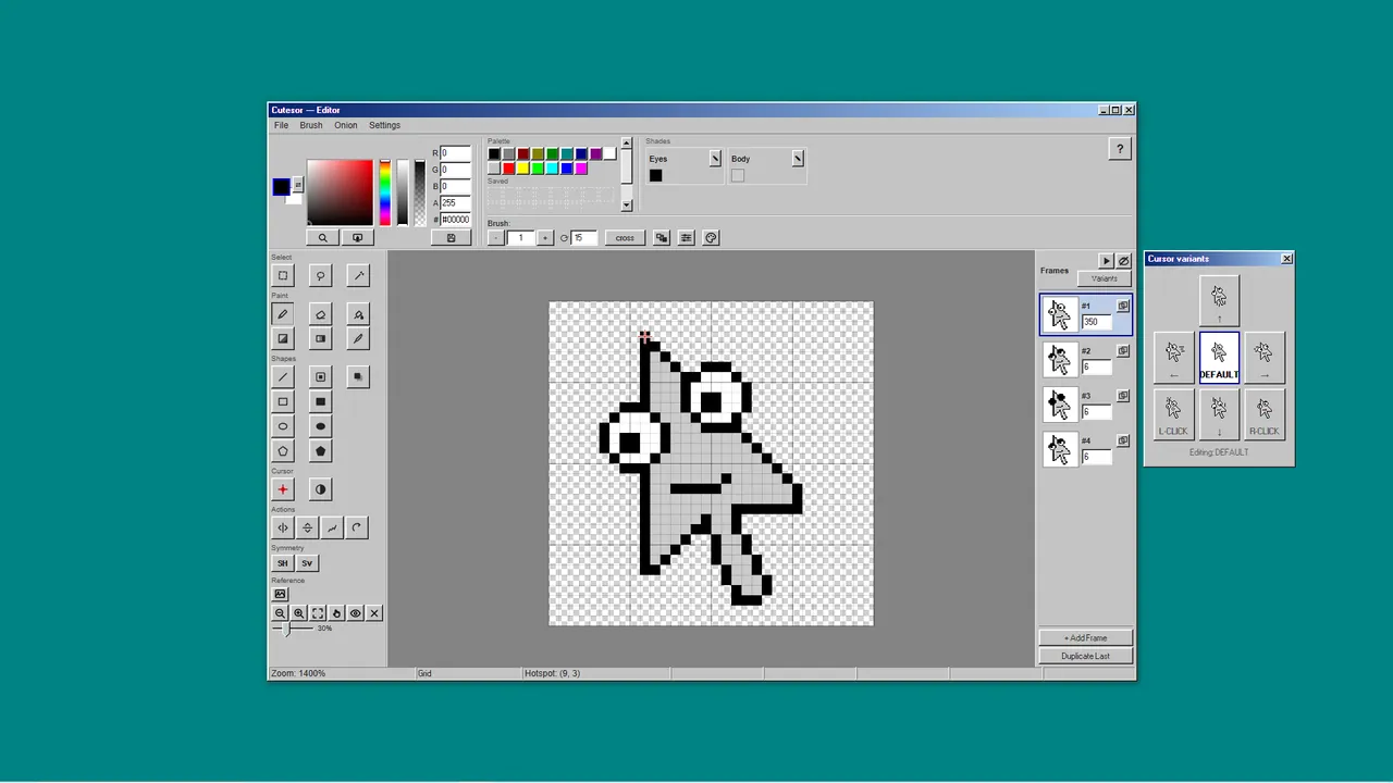 Cutesor screenshot 1