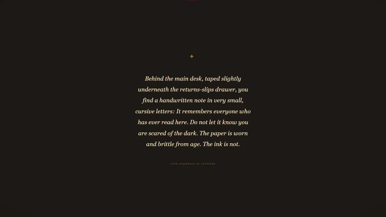 The Night Librarian screenshot 1
