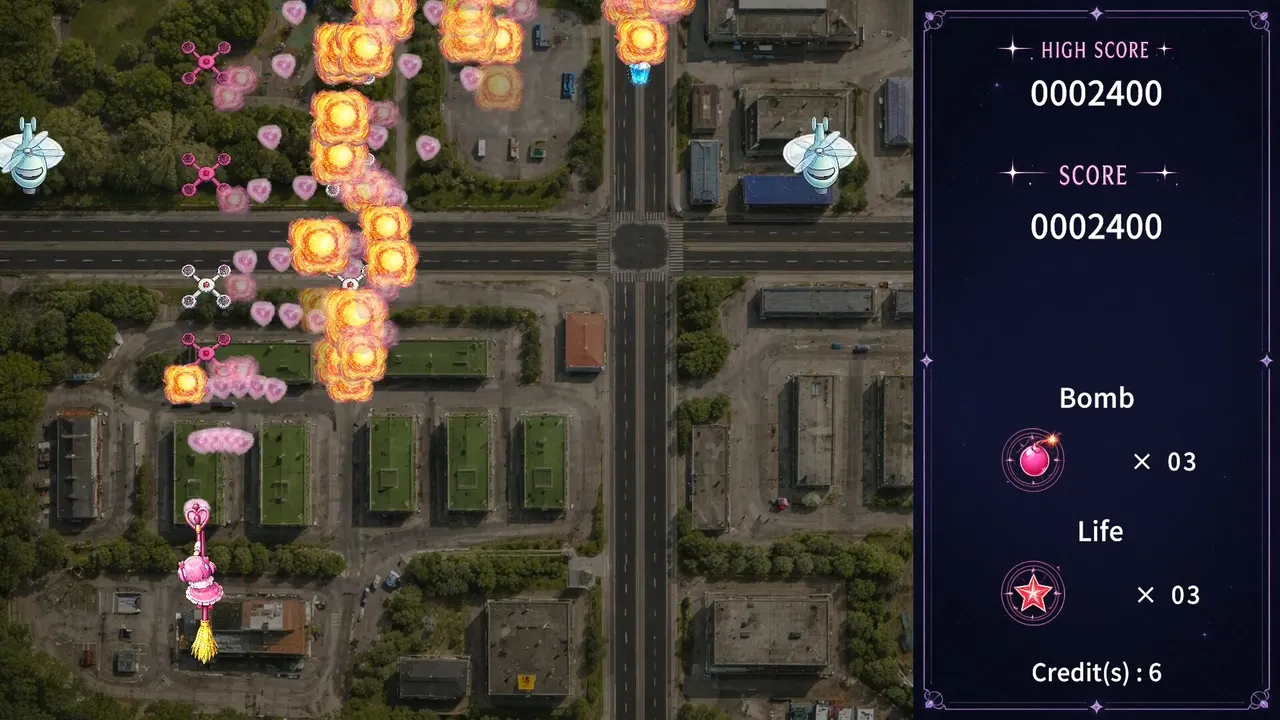 Magical Hero Girl Shot! screenshot 2