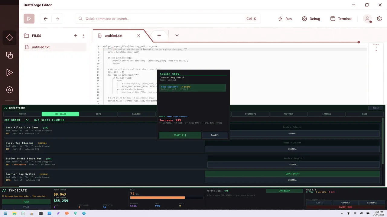 Taskbar Syndicate screenshot 3