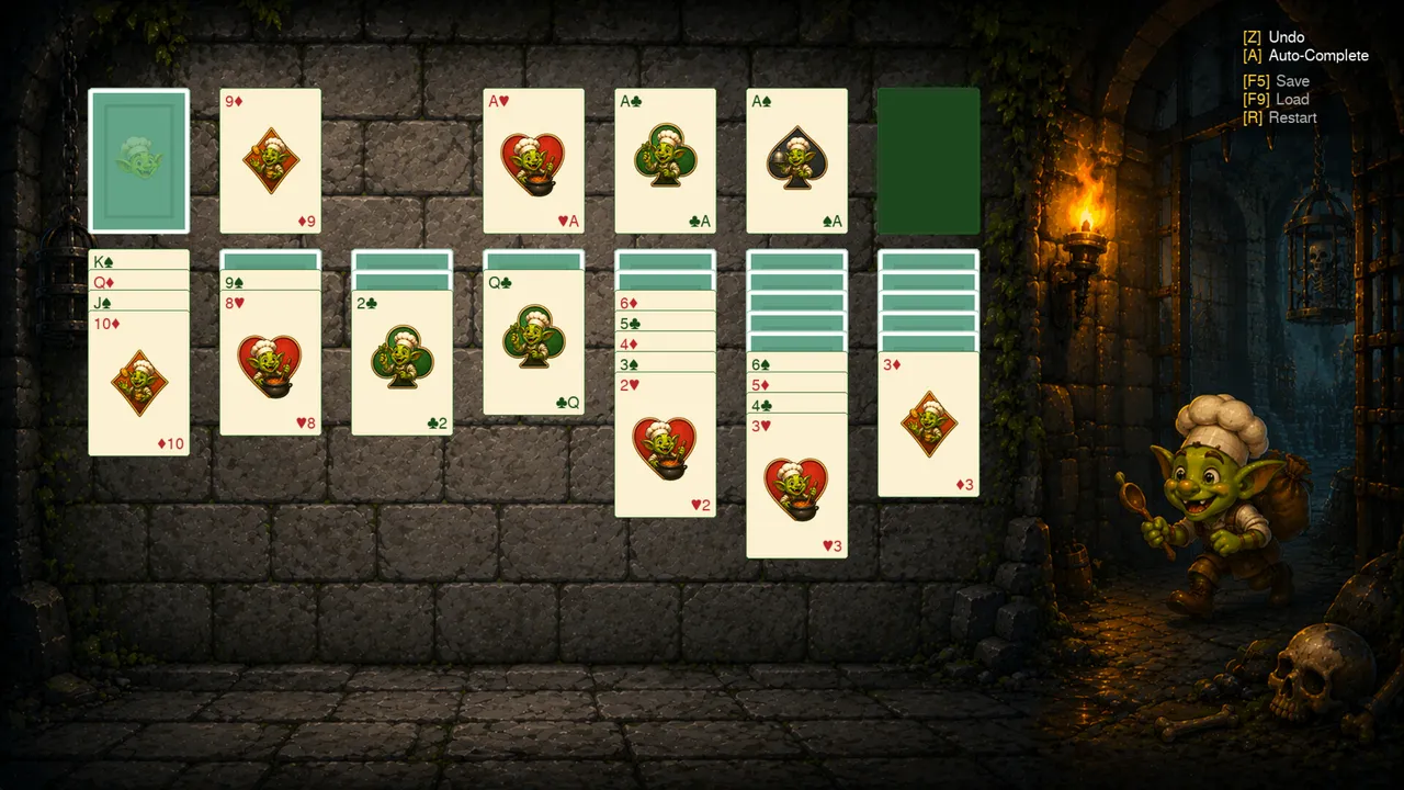 Goblin Solitaire screenshot 2