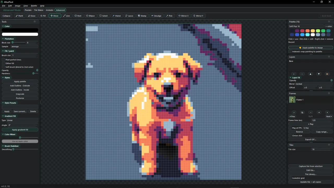AltusPixel screenshot 2