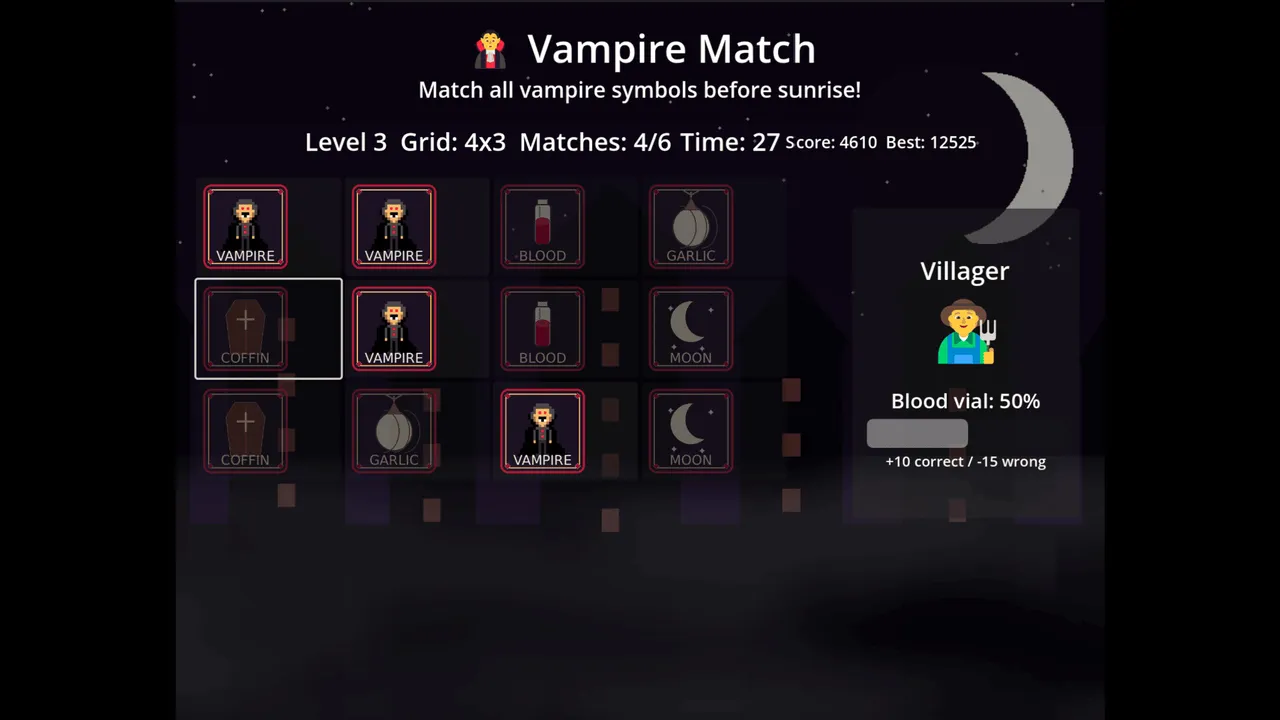 Vampire Match screenshot 5