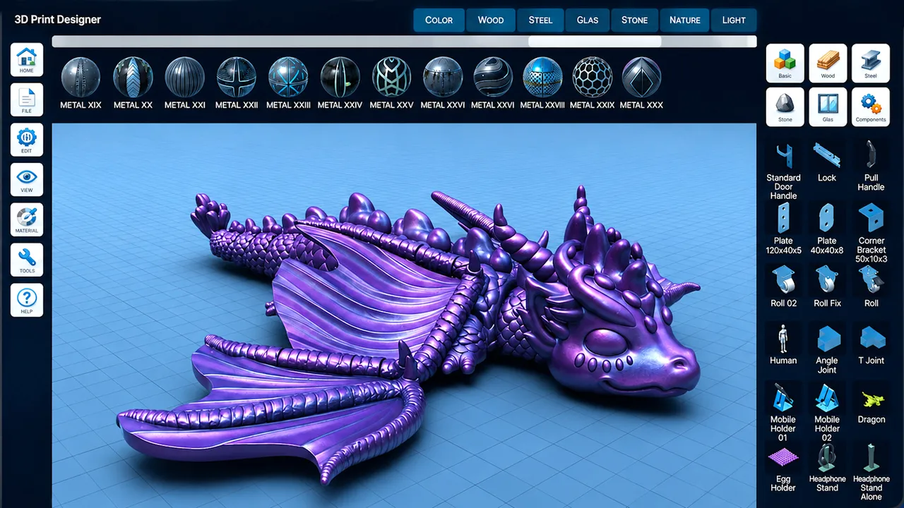 3D Print Designer screenshot 2