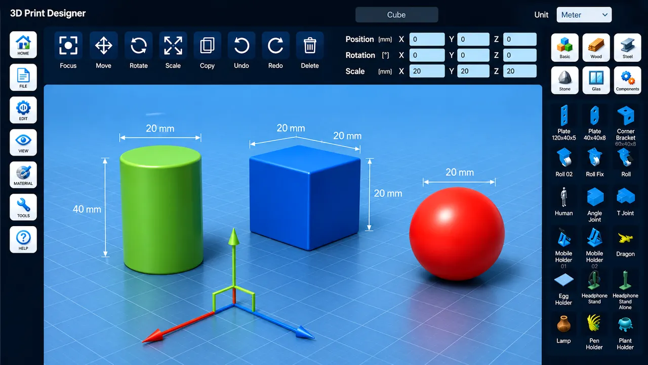 3D Print Designer screenshot 5