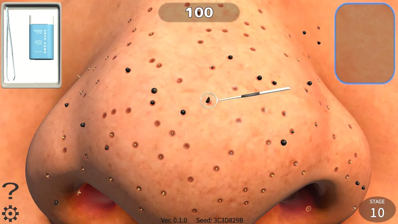 Pore Cleaning Simulator screenshot 2