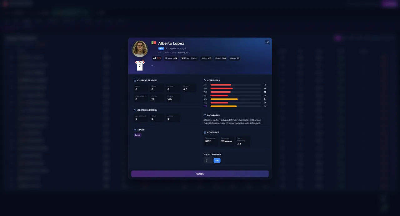 Football Boardroom screenshot 2