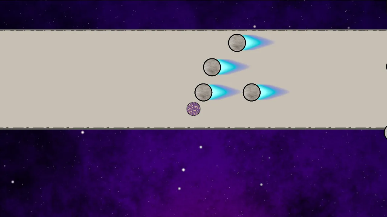 Cosmic Roll screenshot 2