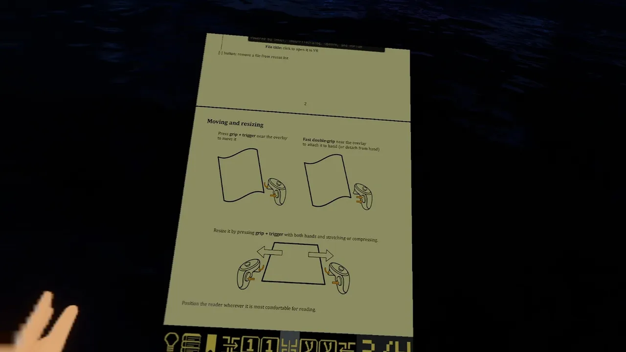 Scroll Hold VR screenshot 1