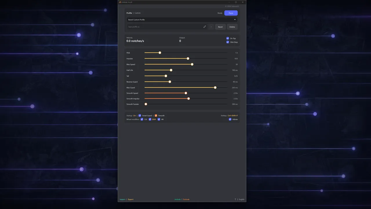 Infinite Scroll: Smooth Mouse Scrolling screenshot 5