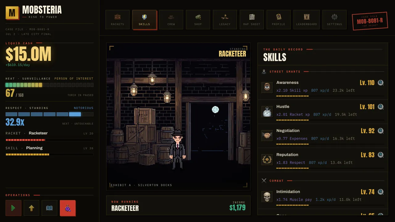 Mobsteria: Rise screenshot 4