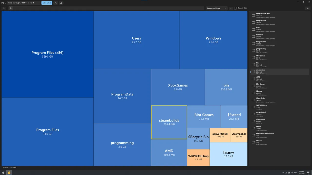 Fat File Finder screenshot 3